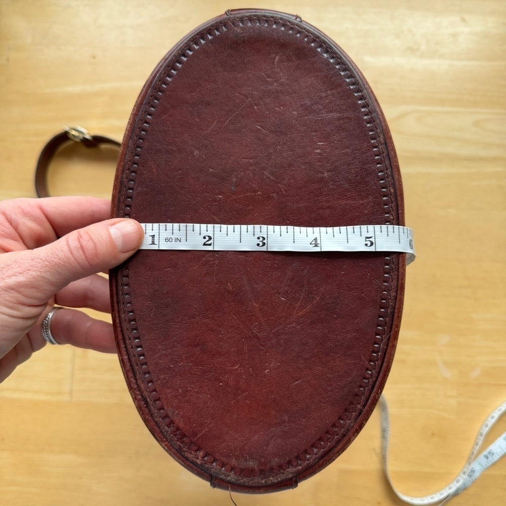 Vintage Barantani Italian Leather Crossbody Bag - Picture 14 of 16